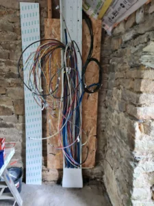 mise en place tableau électrique BLT elec